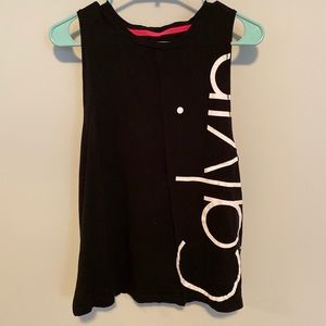 Calvin Klein black tank top